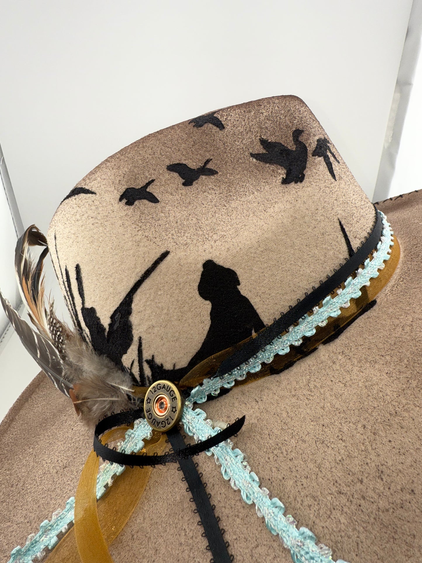 Custom Duck Hunting Western Hat π©π¦